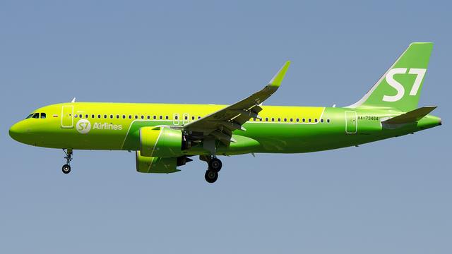 RA-73464:Airbus A320:S7 Airlines